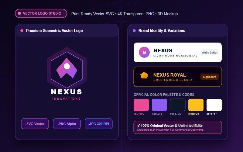 Logo Making Showcase Mockup